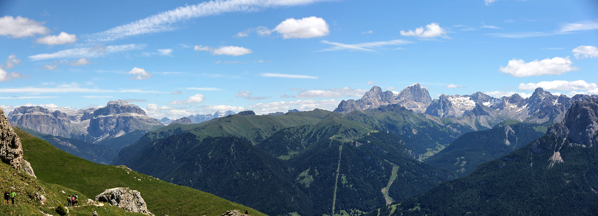 Panorama Rosengarten - 2 Notes