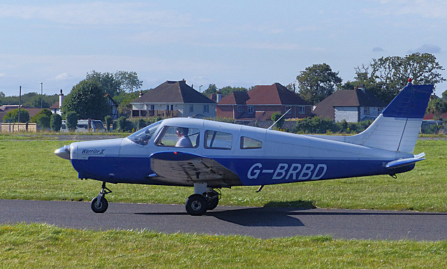 G-BRBD at Solent Airport (2) - 11 August 2021