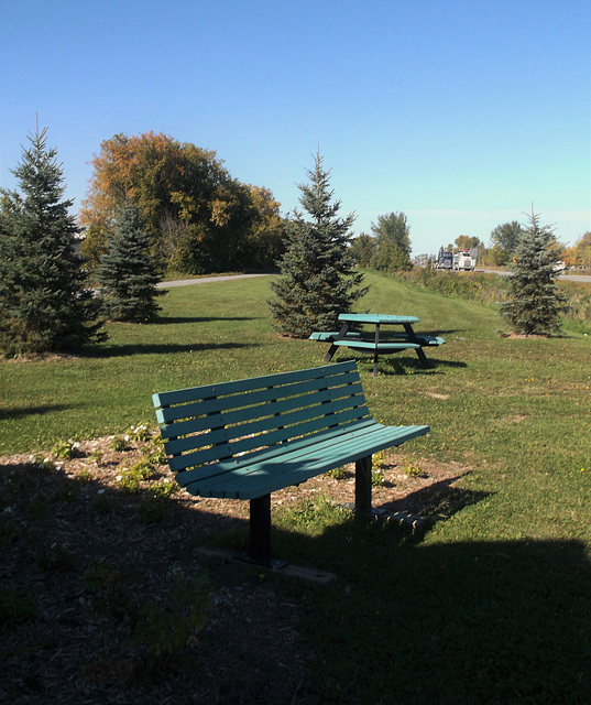 Banc de station