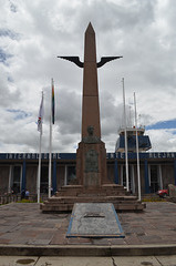 Peru, Cusco, Monument to Alejandro Velazco Astete