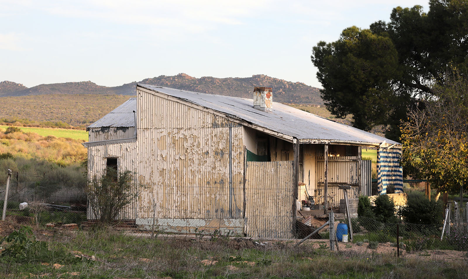 Corrugated house