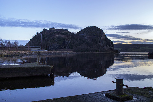 River Leven and Dumbarton Rock