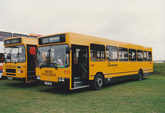 Stevenson’s of Uttoxeter 105 (E829 AWA) and 100 (L100 SBS) at Showbus – 26 Sep 1993 (205-17)