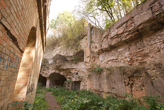 Kasernenruine in der Festung Tarakaniw