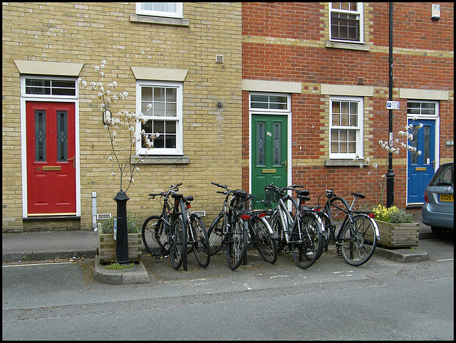 Bridge Street bike racks