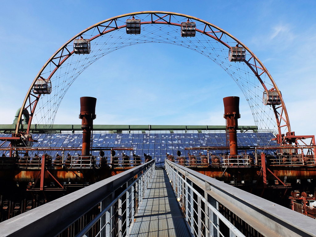 Sonnenrad Zeche Zollverein