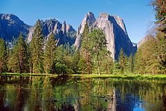 Yosemite - Cathedral Rocks - 1986