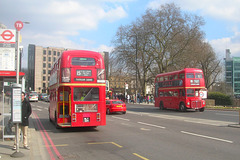 Heritage Routemasters near the Tower of London - 1 April 2013 (DSCN9955)