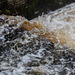 Fast flowing water