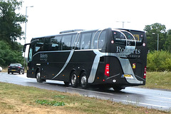 Roberts Travel BV69 LNZ at Fiveways, Barton Mills - 24 Aug 2024 (P1190344)