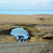Greece, Northern Kerkyra (Corfu), Looking through the Hole in the Coastal Sandstone Cliff Greece, Northern Kerkyra (Corfu), Looking through the Hole in the Coastal Sandstone Cliff