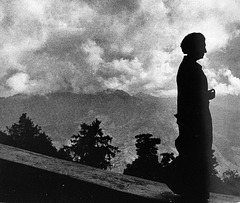 Indira in Kashmir shortly before her death