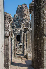 kreuz und quer durch Angkor Thom - für Grössenvergleich ein P.i.P.  (© Buelipix)