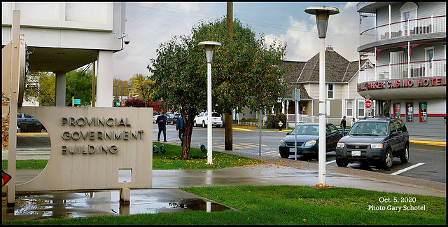 Morning walk downtown Quesnel, BC