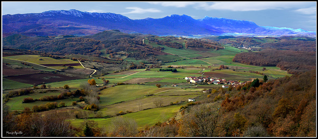 Durruma Kanpezu visto desde la Peña del Santo