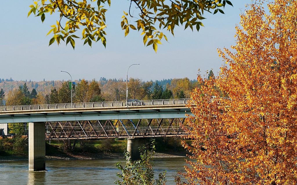 Fraser River in Quesnel, BC