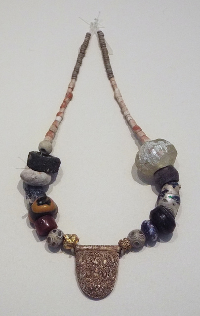 Iberian Necklace in the Archaeological Museum of Madrid, October 2022