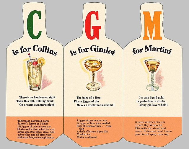 Gilbey's Gin Primer (4), c1946