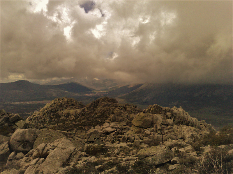 Bustarviejo valley from La Sierra de La Cabrera