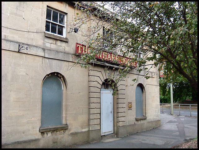 closed down Wharf House pub