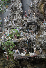 Miniature nativity scene at Amalfi