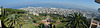 Panorama of Haifa from Upper Terrace of Baha'i Gardens