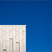 Fassade in Blau