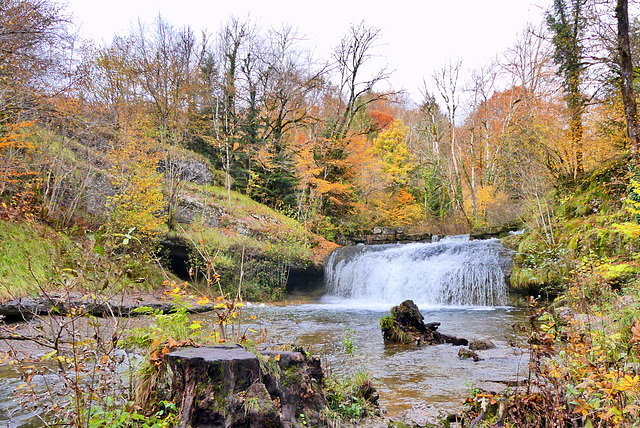 P1340142- Le Château Garnier - Cascades du Hérisson.  28 octobre 2020