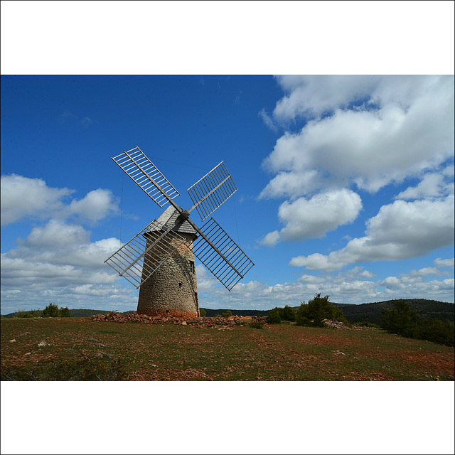 Le moulin.