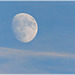 La lune en plein jour.................