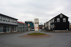 Iceland, Keflavik Street Scape