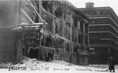 4985. Enderton Bld'g. Fire Jan 11, 1918 Winnipeg.