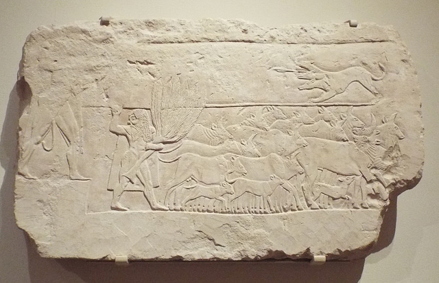 Cypriot Limestone Relief in the Metropolitan Museum of Art, January 2023