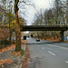 Brücke der Bahnstrecke Essen-Überruhr–Bochum-Langendreer über der Industriestraße (Bochum-Laer) / 20.11.2018