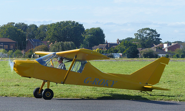 G-ROKY at Solent Airport (1) - 11 August 2021