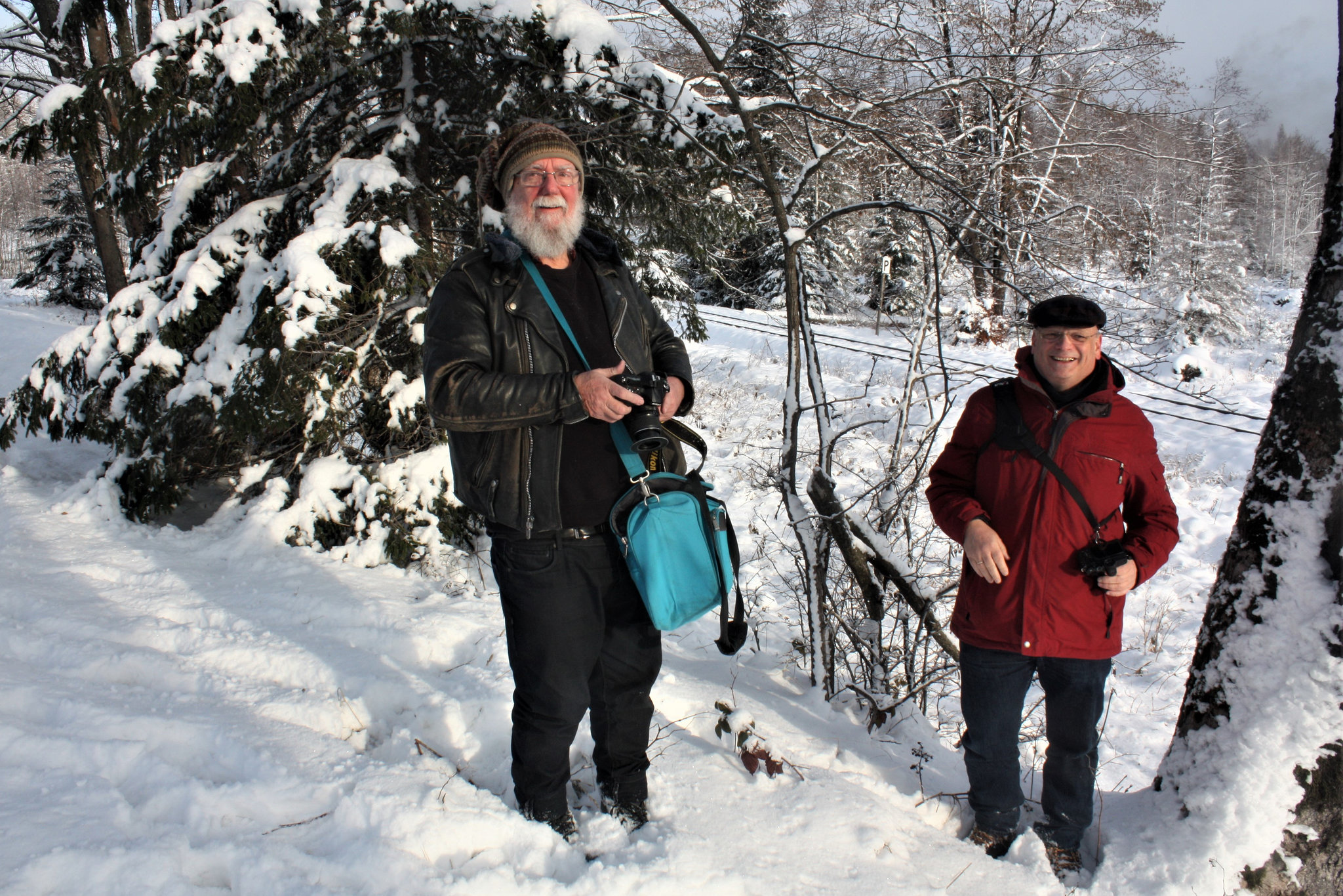 Erhard  and Peter in  Harz