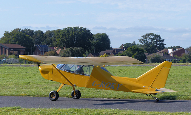 G-ROKY at Solent Airport (2) - 11 August 2021