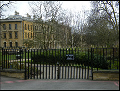 Magdalen side gate