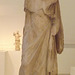 Statue of a Young Woman from Thera in the National Archaeological Museum in Athens, May 2014