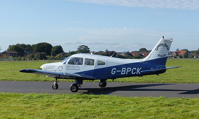 G-BPCK at Solent Airport - 11 August 2021