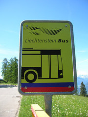 DSCN1722 Liechtenstein Bus Anstalt bus stop at Gaflei