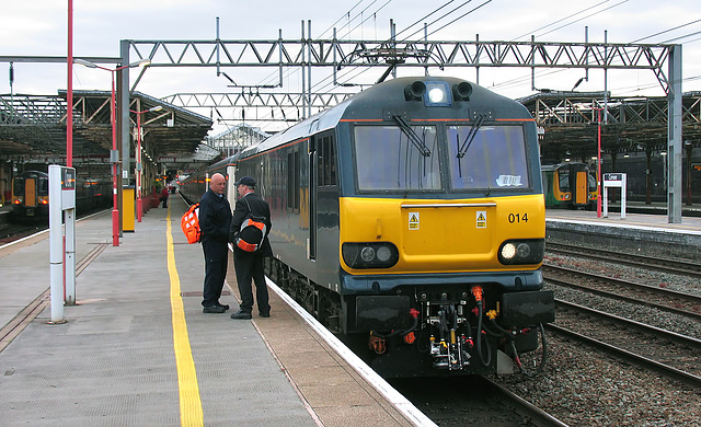 Crew change at Crewe