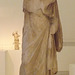Statue of a Young Woman from Thera in the National Archaeological Museum in Athens, May 2014