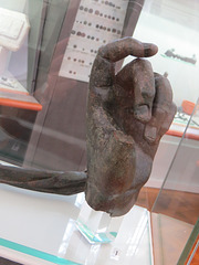 Musée archéologique de Split : main en bronze