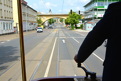 Leipzig 2015 – Straßenbahnmuseum – A trip with tram 179 – George-Schumann-Straße