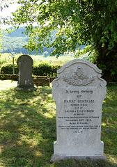 Memorial to Gunner Harry Bond, Died 1918, Beeley, Derbyshire