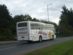 DSCF0080 Mil-Ken Travel JAZ 6948 (X669 ROF) near Holywell Row - 13 Oct 2017