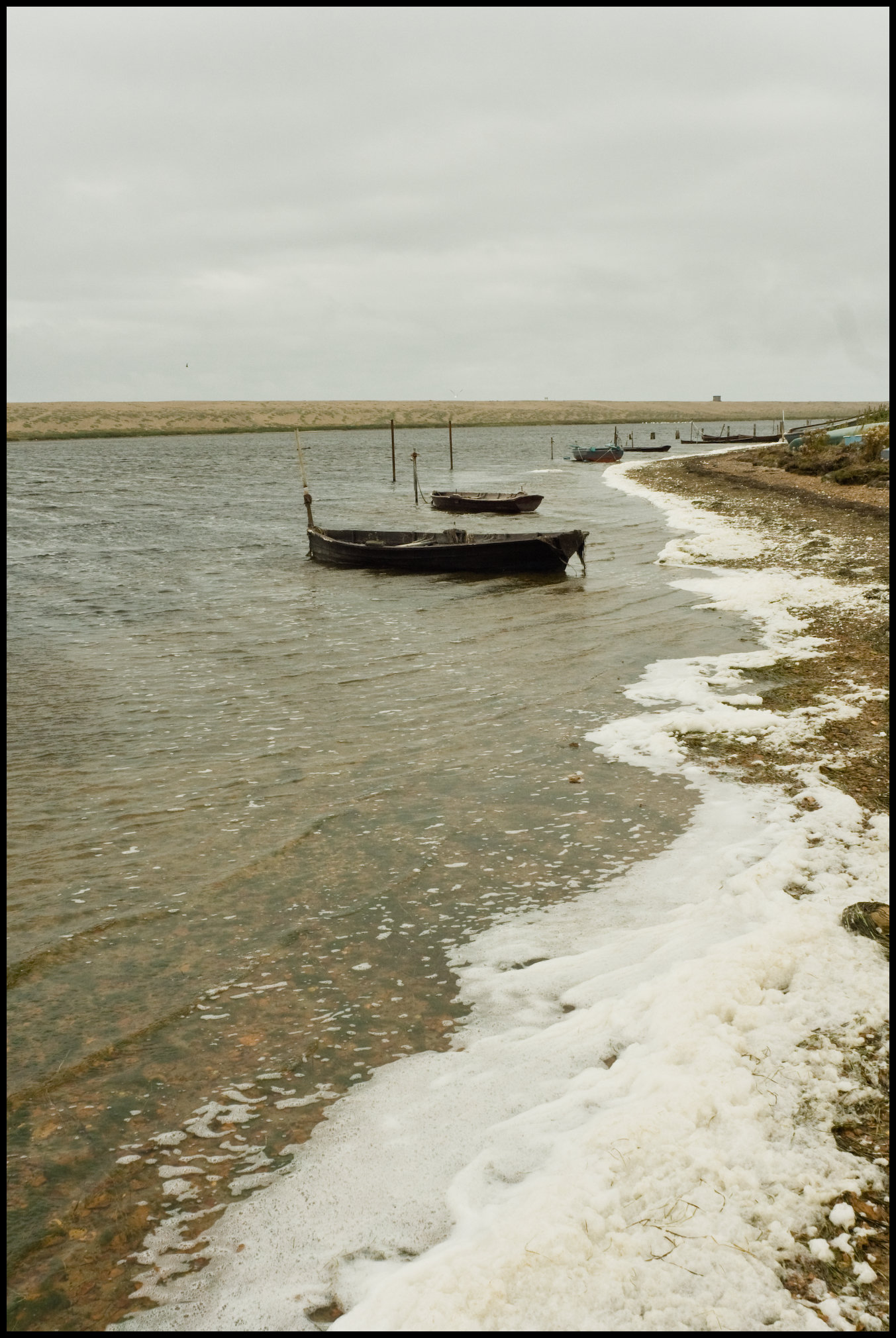 Boats and beach III
