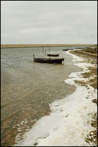Boats and beach III