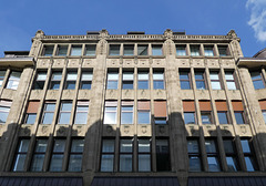 Fassade des Hübner-Hauses in der Poststraße (4xPiP)